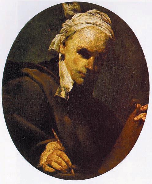Giuseppe Maria Crespi Self Portrait_a oil painting picture